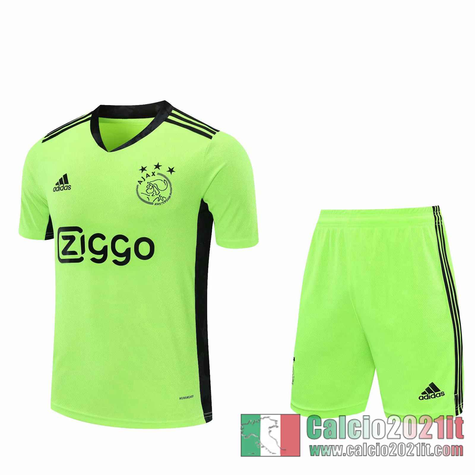 Ajax Maglie Calcio Portiere verde 2020 2021