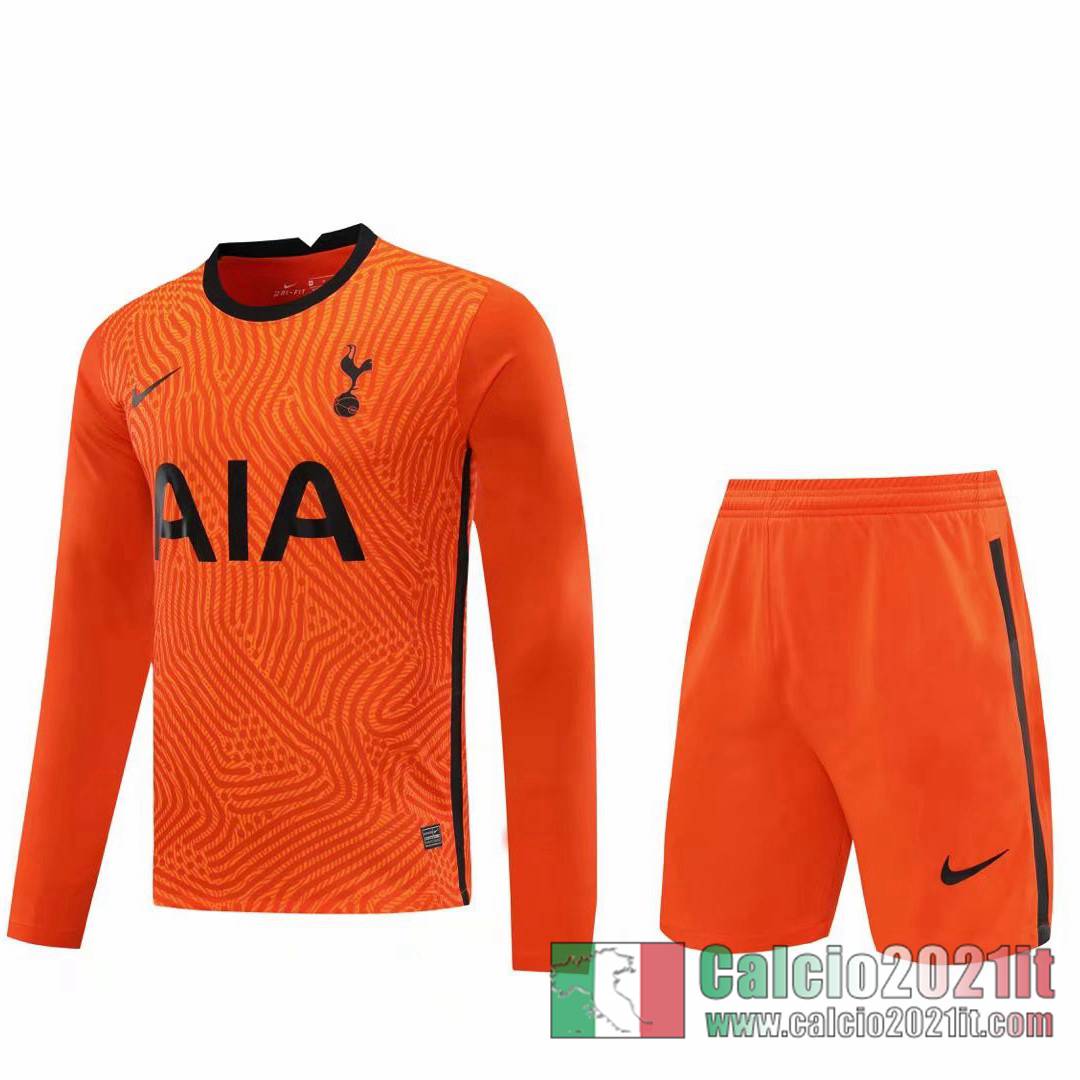 Tottenham Maglie Calcio Portiere Manica Lunga arancia 2020 2021