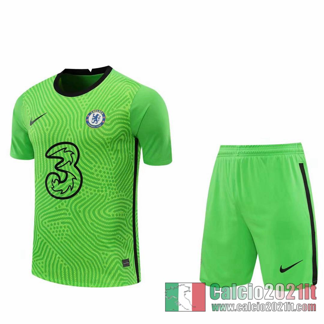 Chelsea Maglie Calcio Portiere verde 2020 2021