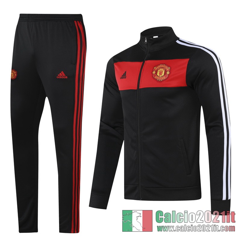 Manchester United Full-Zip Giacca black 2020 2021 J155