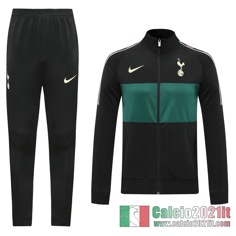 Tottenham Hotspur Full-Zip Giacca black Versione del giocatore 2020 2021 J91