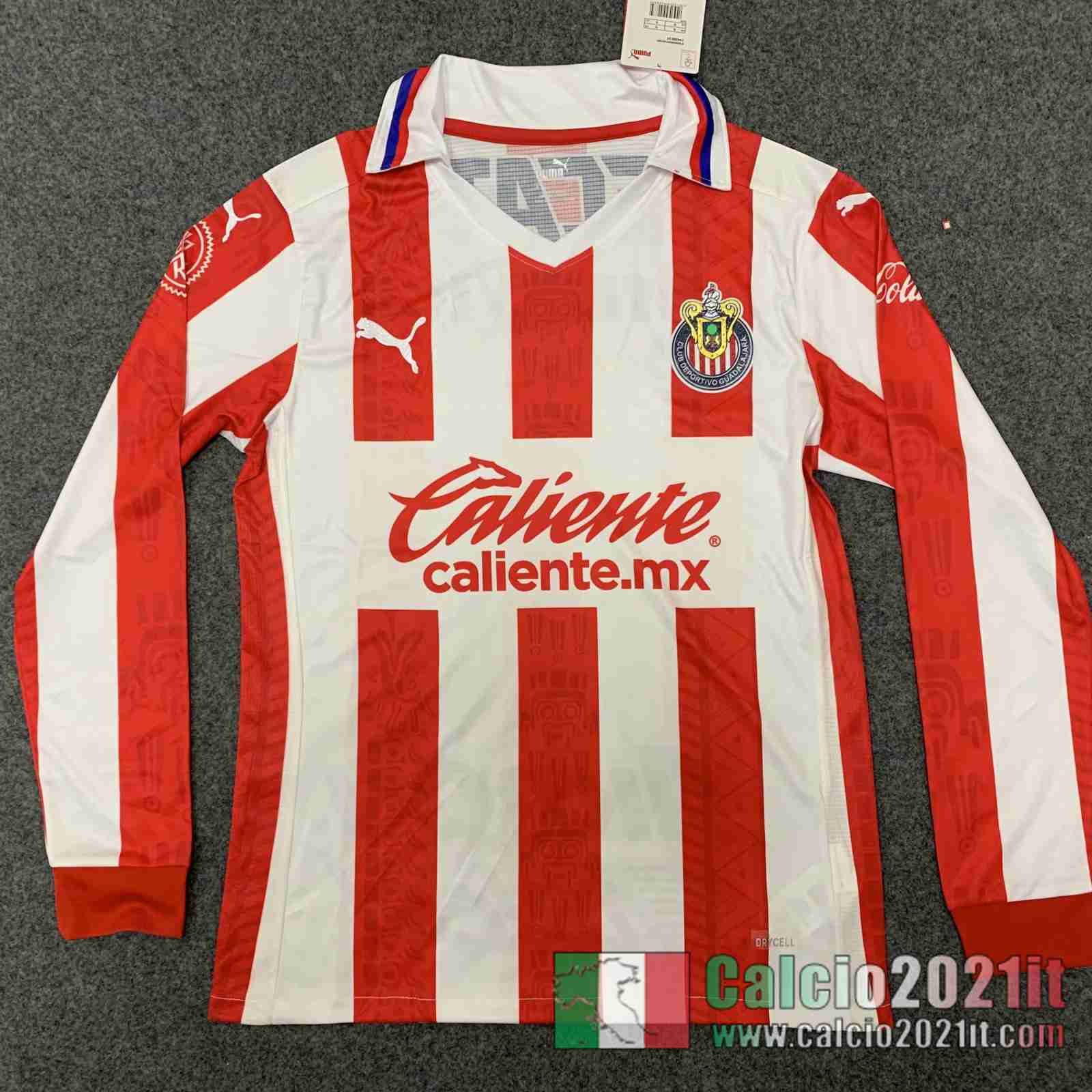 Chivas Prima Maglie Calcio Manica Lunga 2020 2021