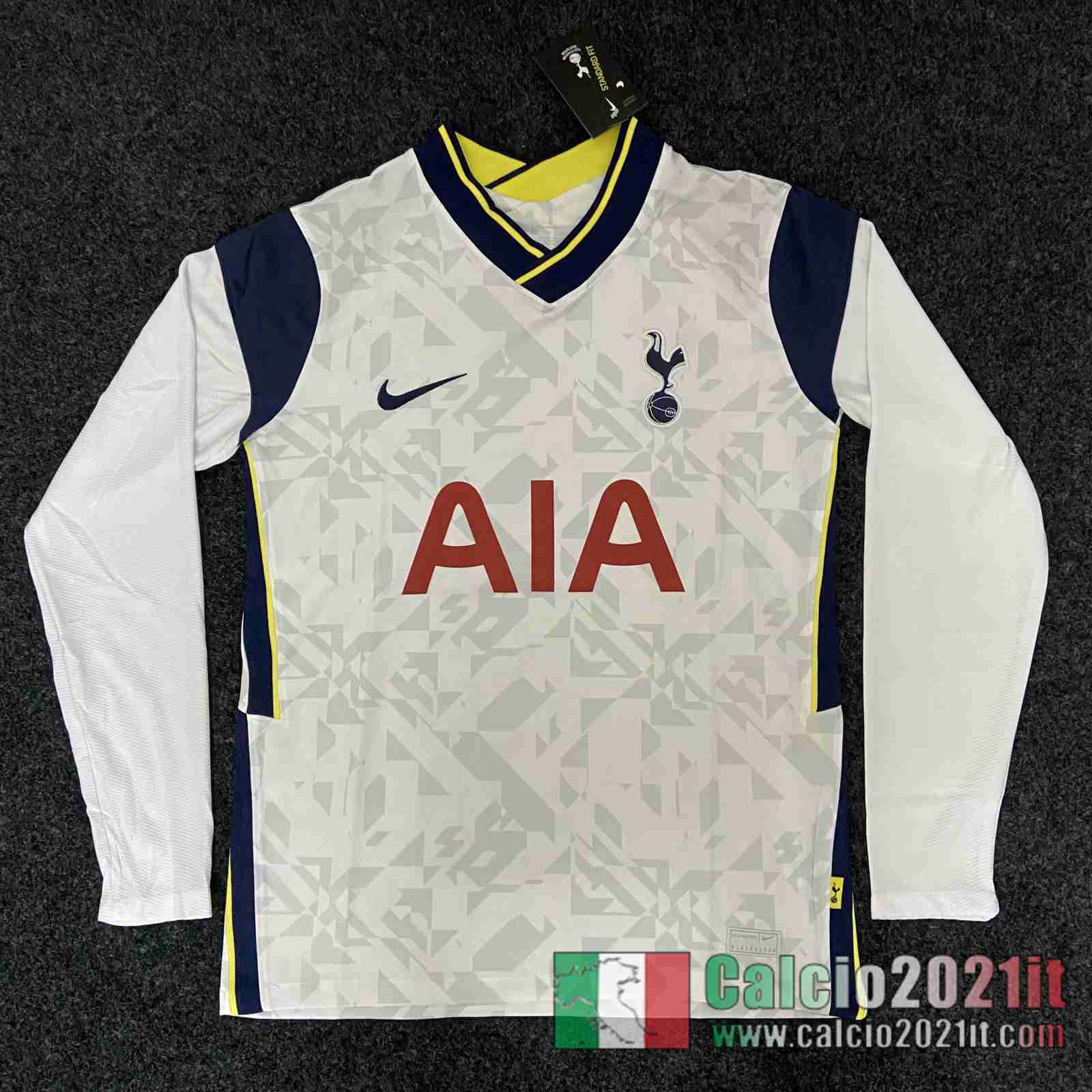 Tottenham Prima Maglie Calcio Manica Lunga 2020 2021