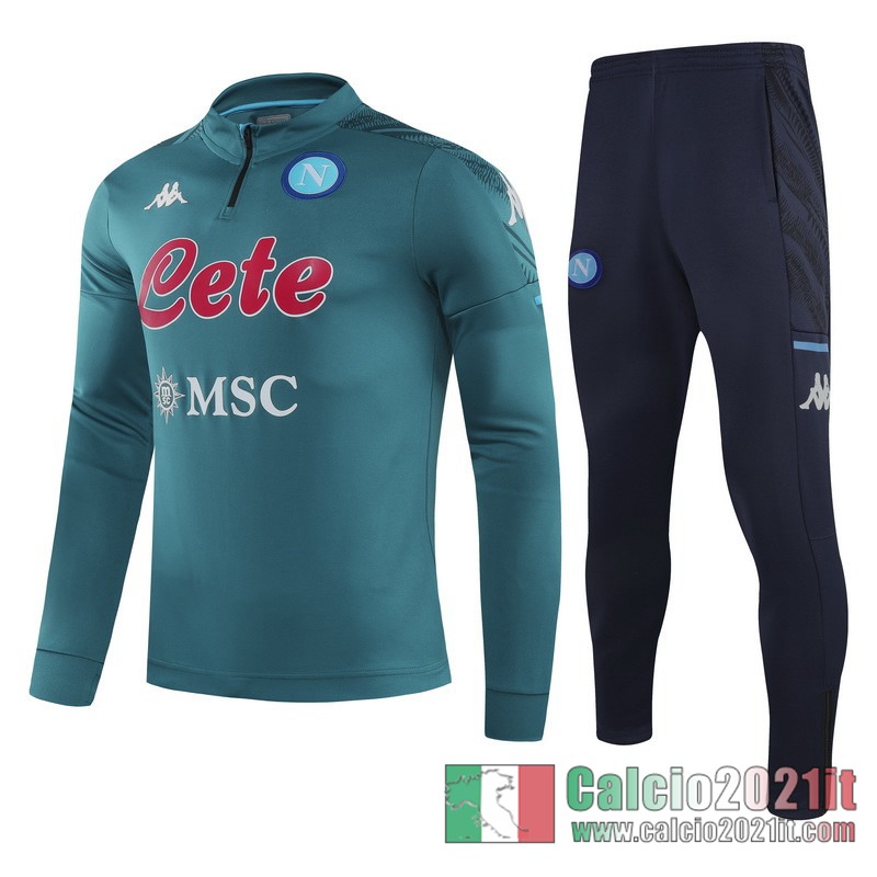 SSC Napoli Tuta Calcio Bambini Marina Militare 2020 2021 TK48