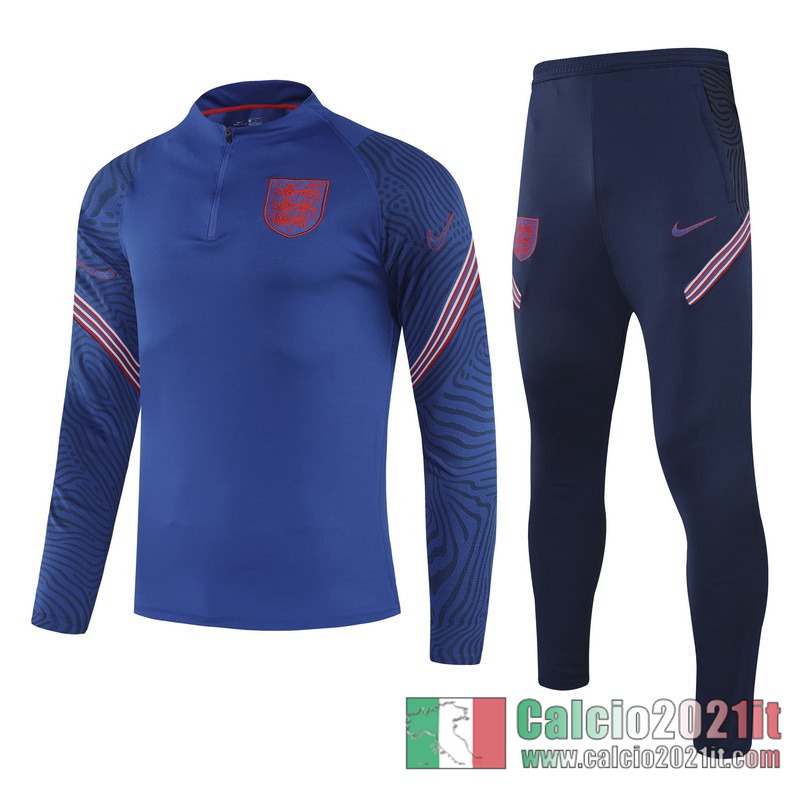 Inghilterra Tuta Calcio Bambini blu blu 2020 2021 TK60