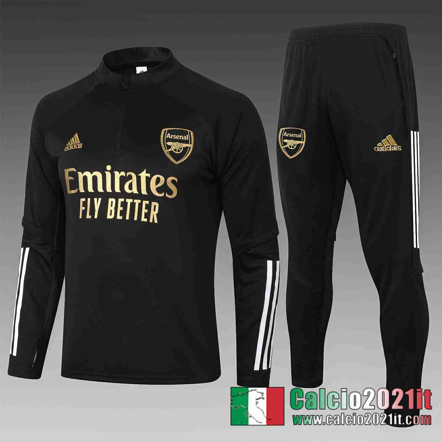 Arsenal Tuta Calcio B432 Nero 2020 2021