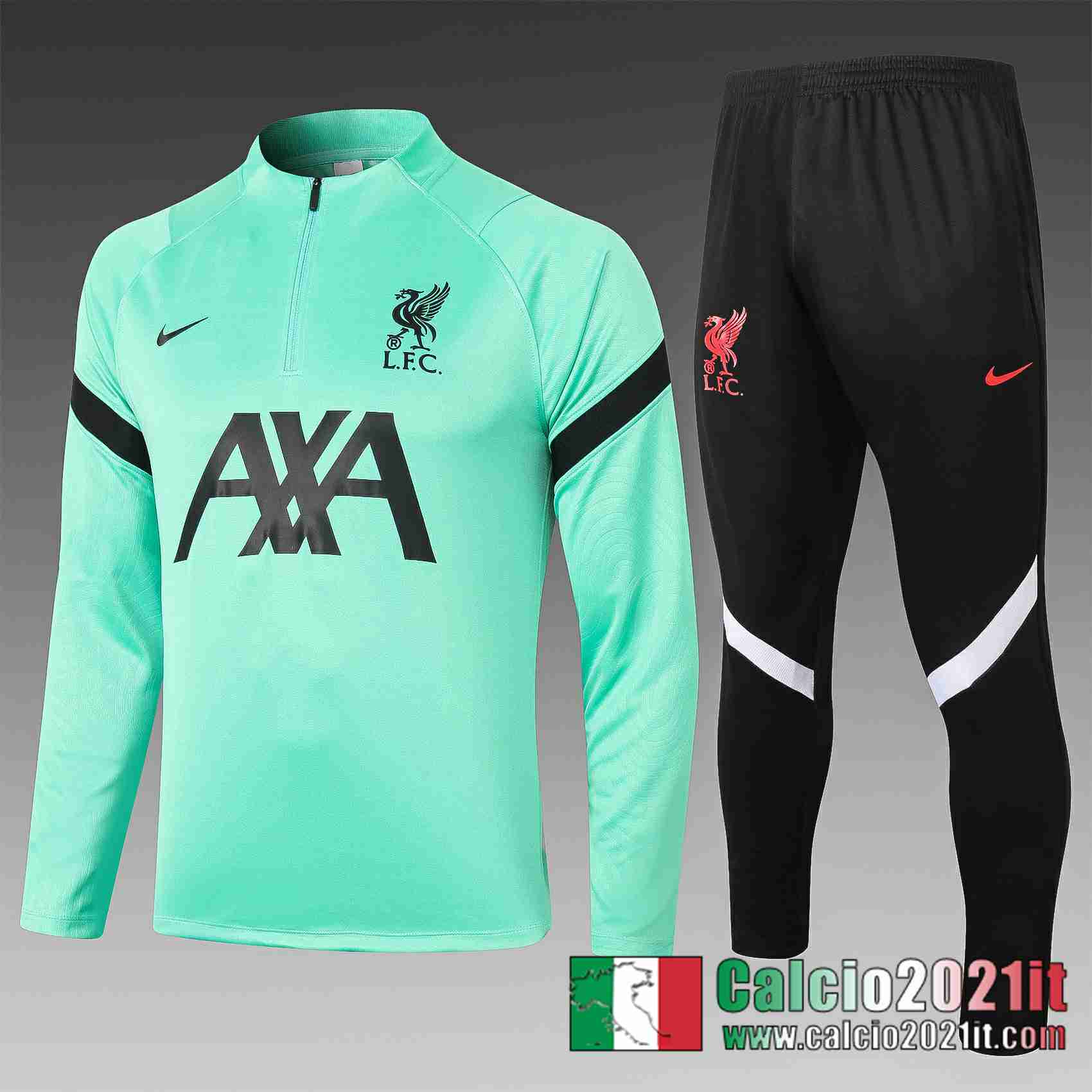 Liverpool Tuta Calcio B440 verde 2020 2021