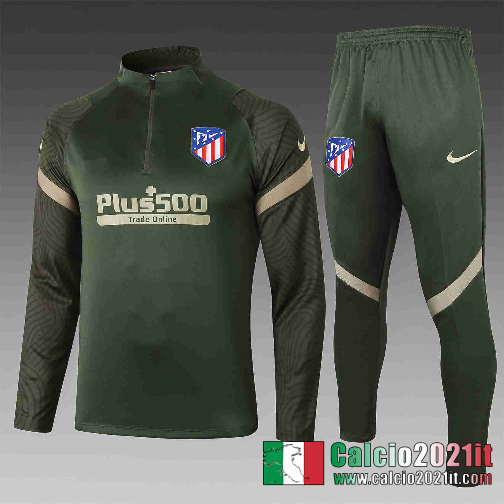 Atletico Madrid Tuta Calcio B444 Green Army 2020 2021