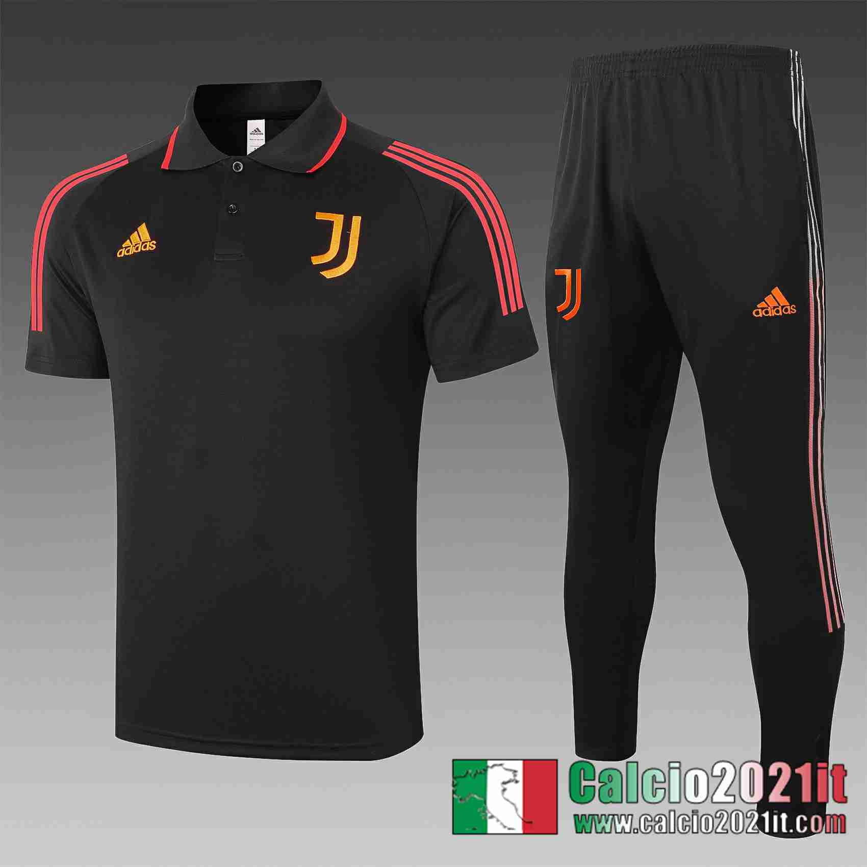 Juventus Polo Calcio C594 Nero 2020 2021