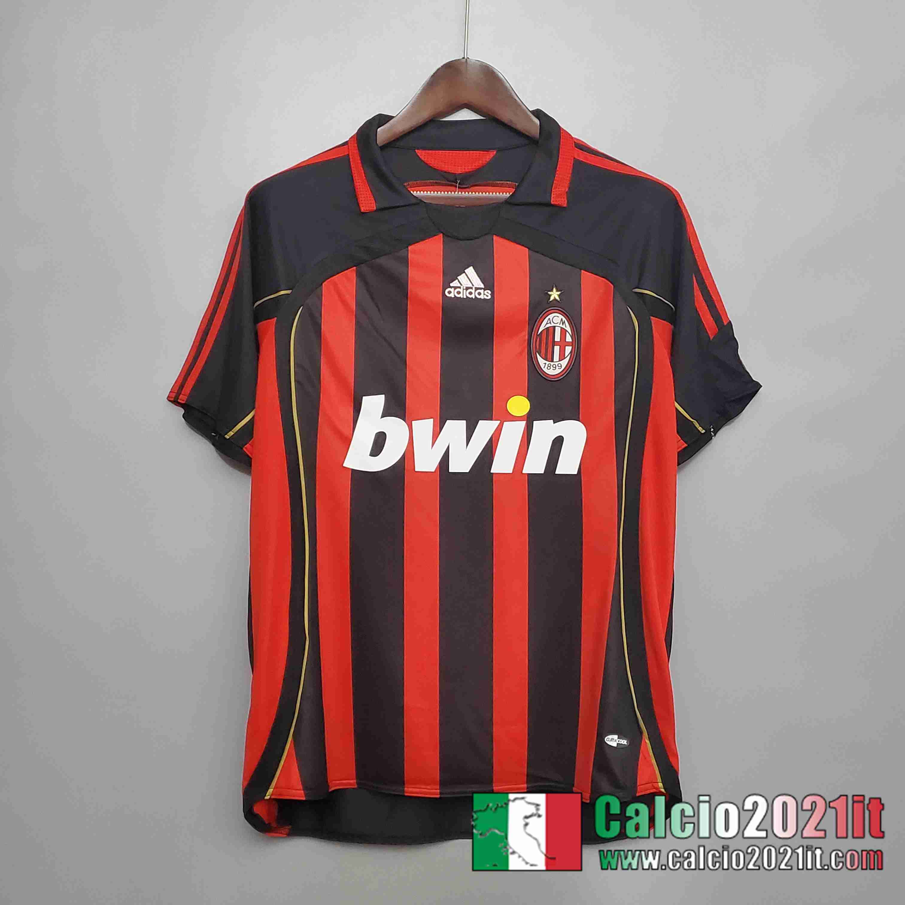 Retro Maglia Calcio 06/07 AC Milan Prima