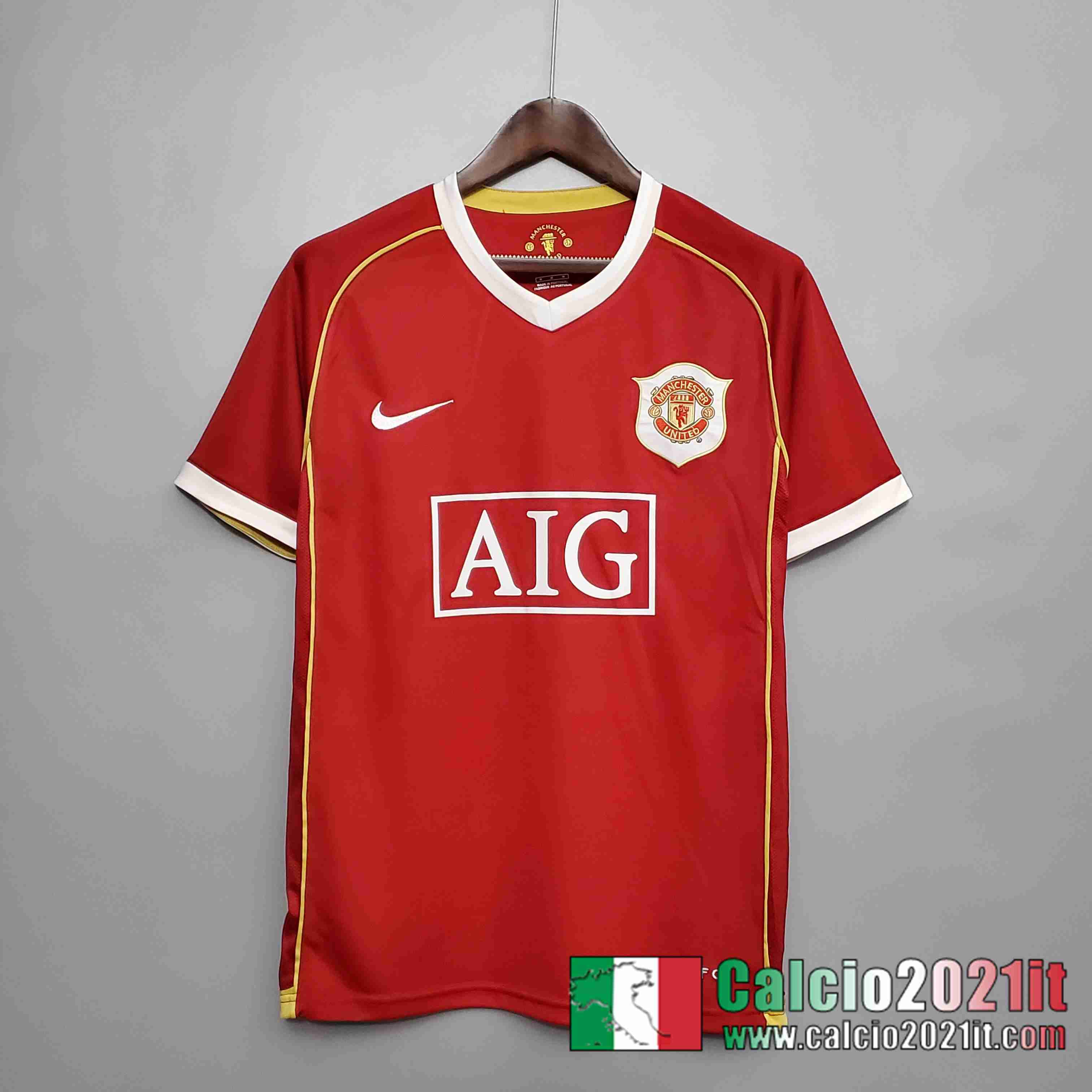 Retro Maglia Calcio 06/07 Manchester United Prima