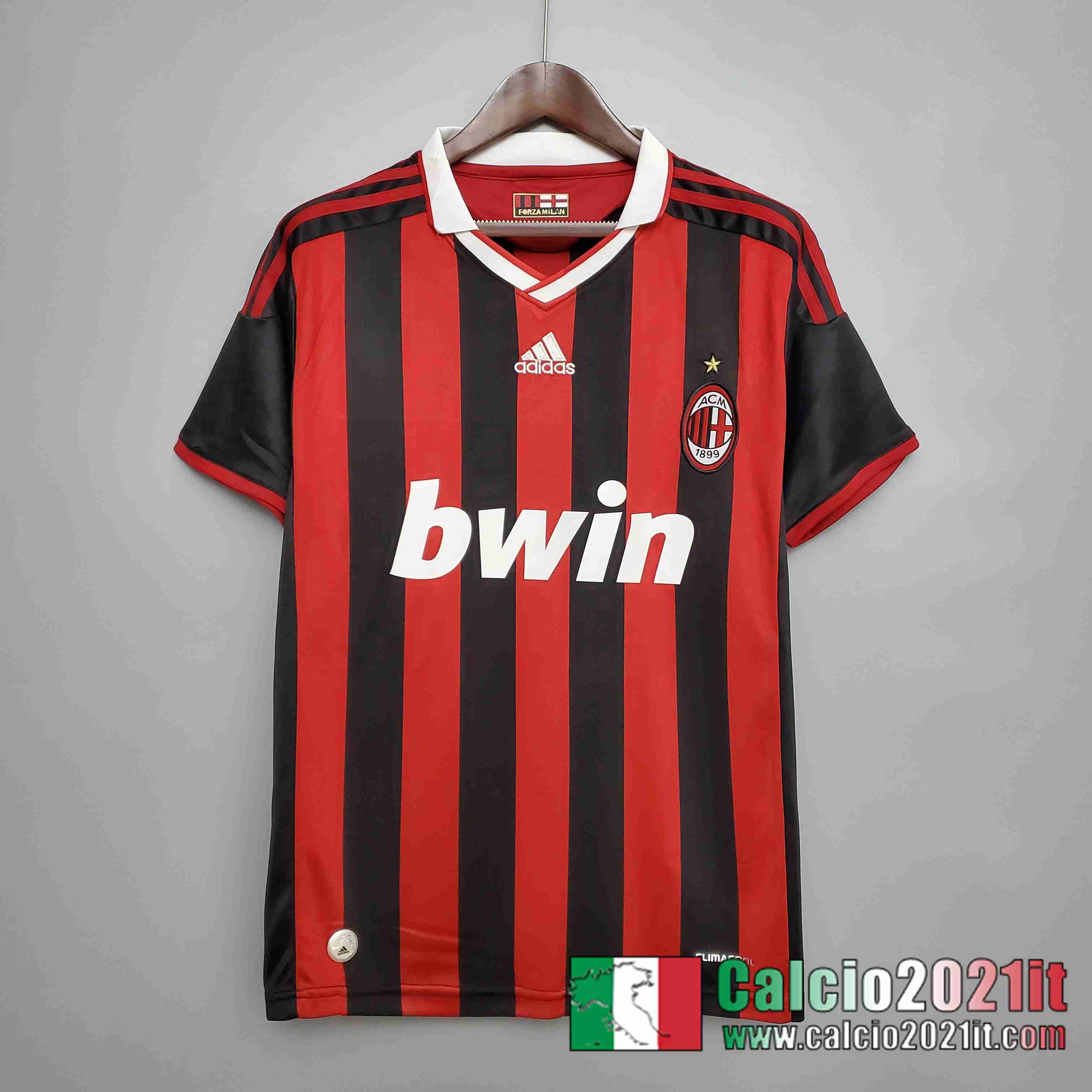 Retro Maglia Calcio 09/10 AC Milan Prima