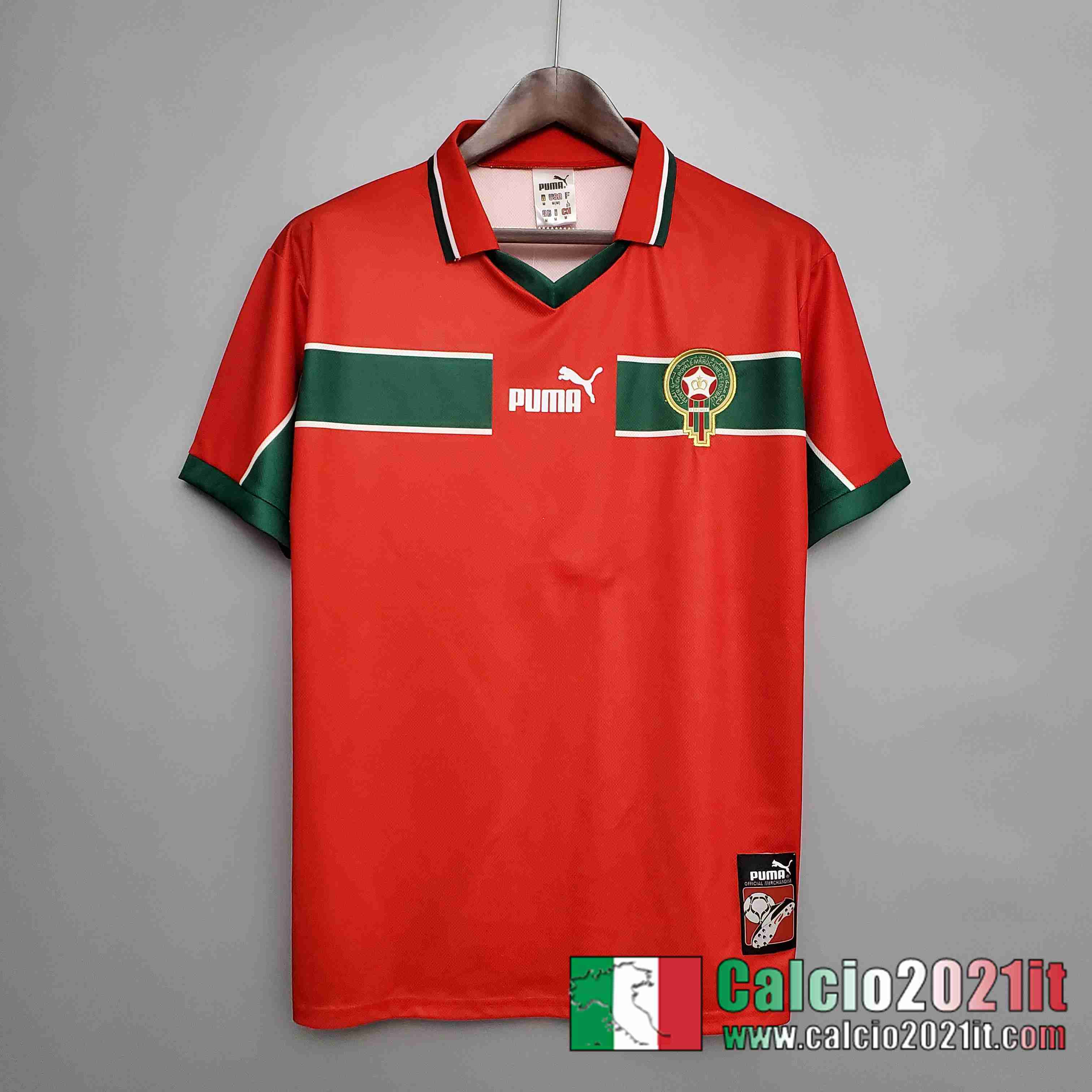 Retro Maglia Calcio 1998 Morocco Seconda