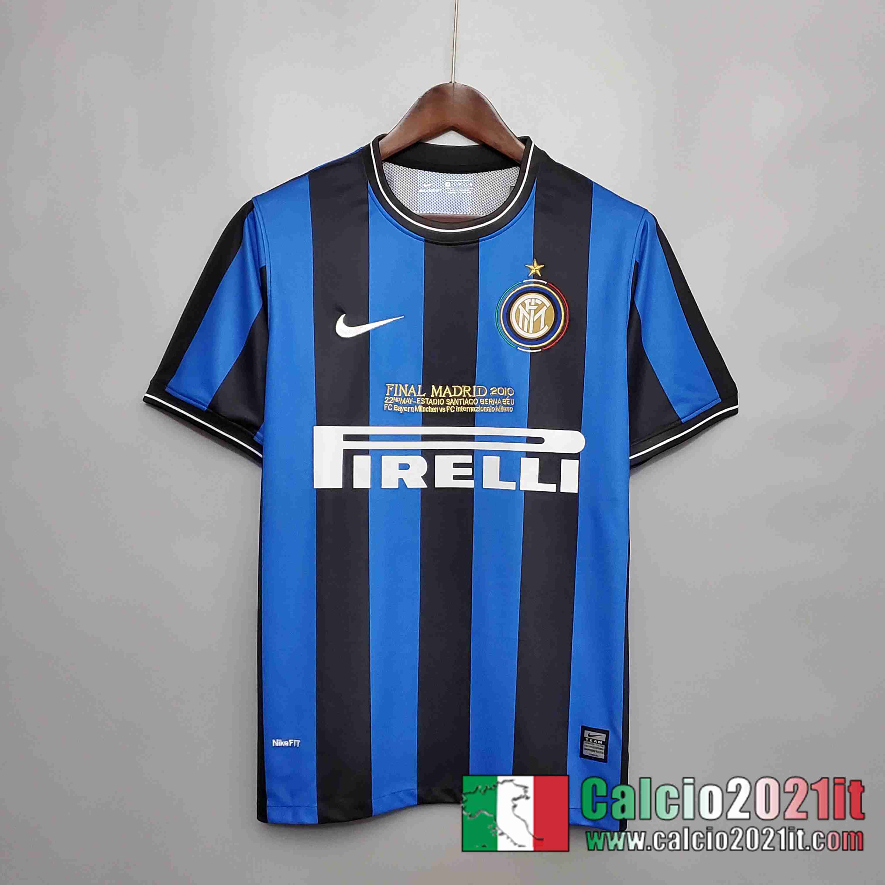 Retro Maglia Calcio 2010 Inter Milan Prima