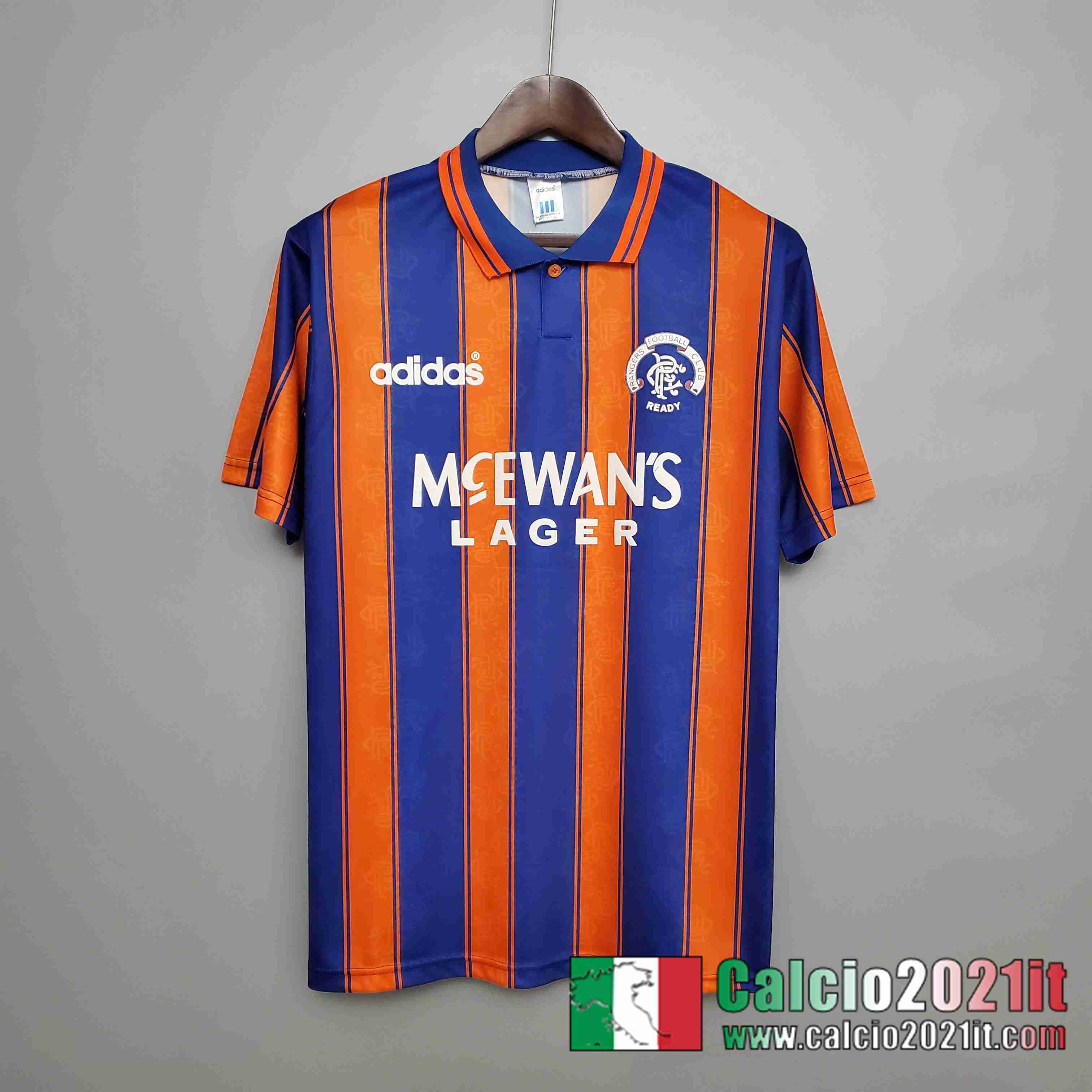 Retro Maglia Calcio 93-94 Rangers Seconda