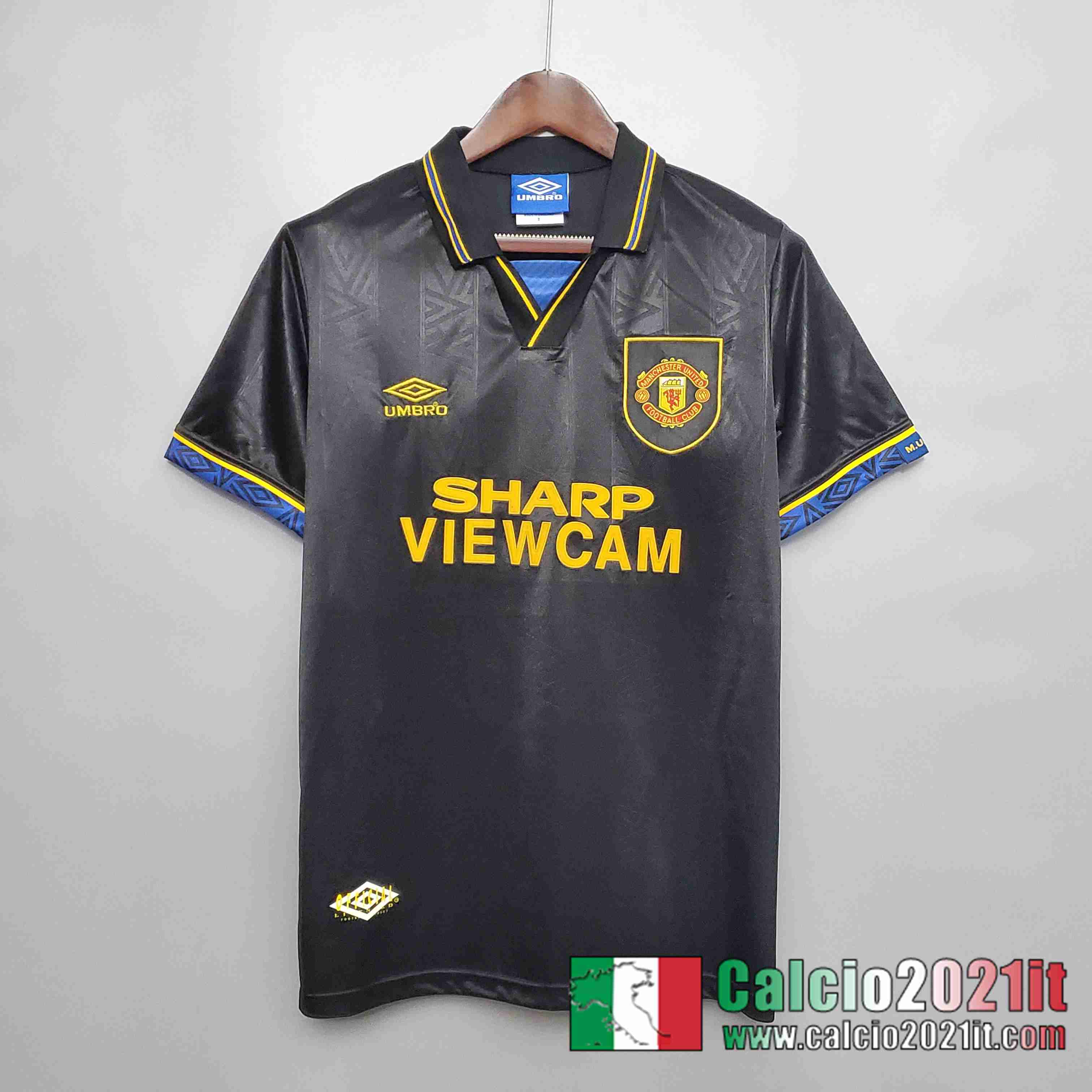 Retro Maglia Calcio 93/95 Manchester United Seconda