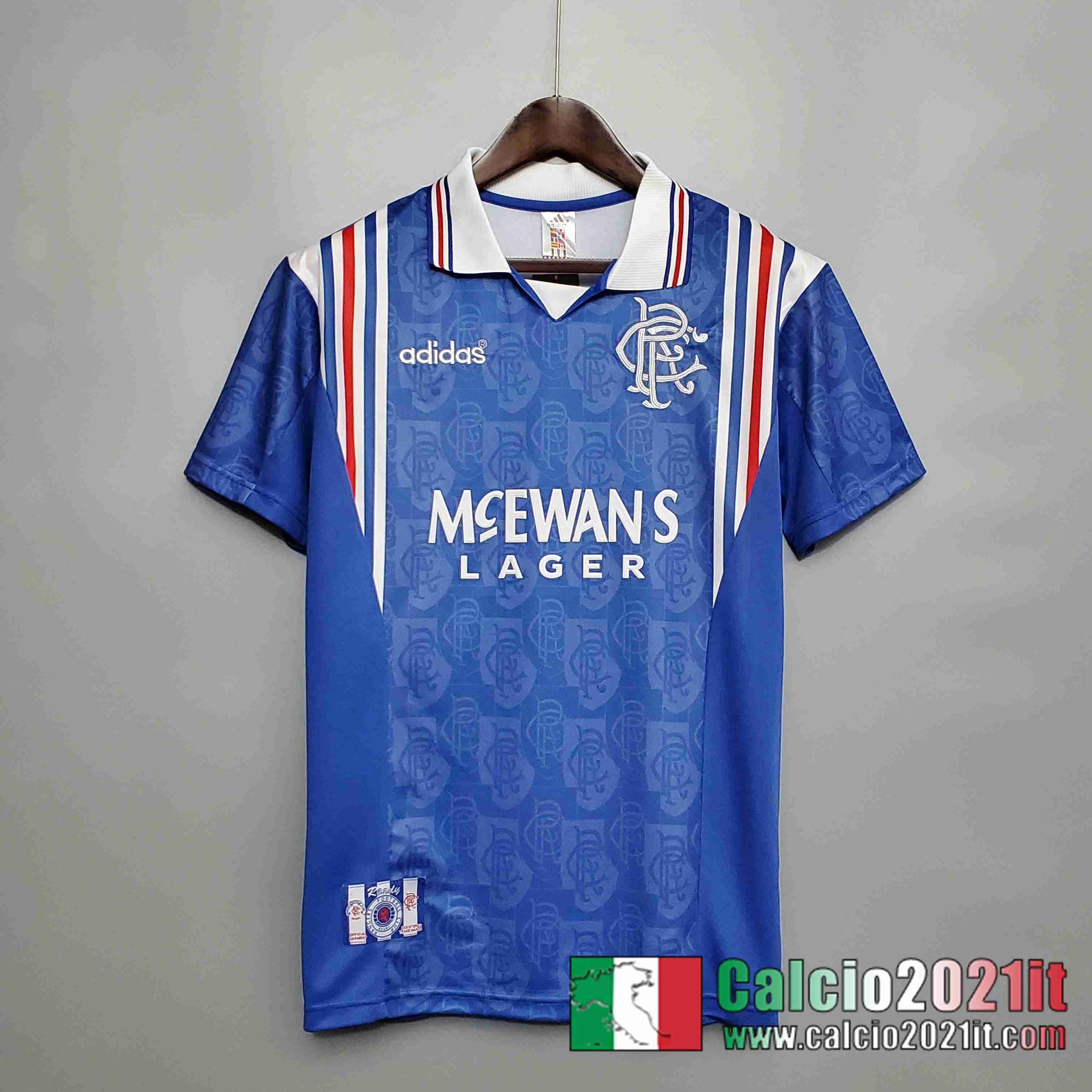 Retro Maglia Calcio 96/97 Rangers Prima