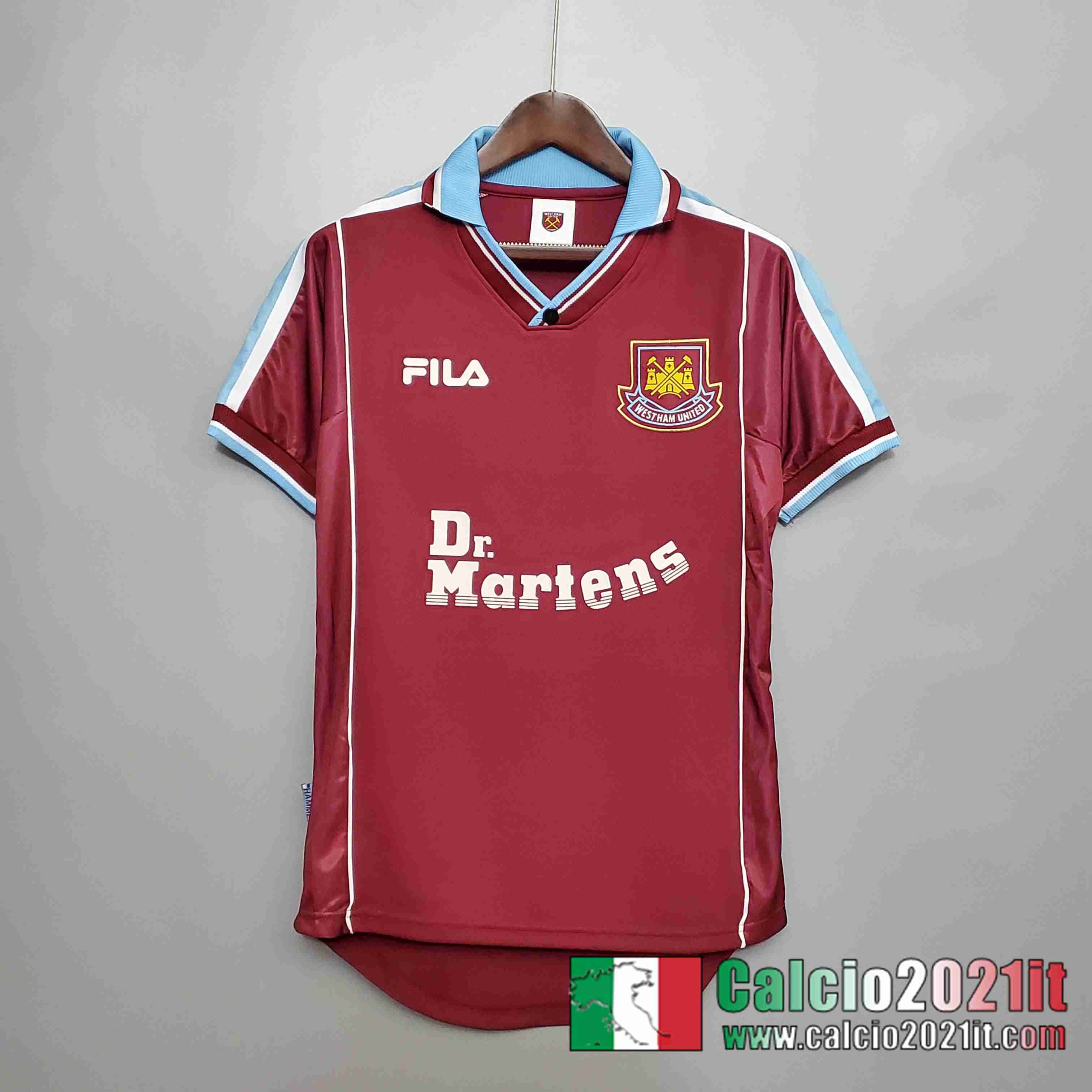 Retro Maglia Calcio 99/01 West Ham United Prima