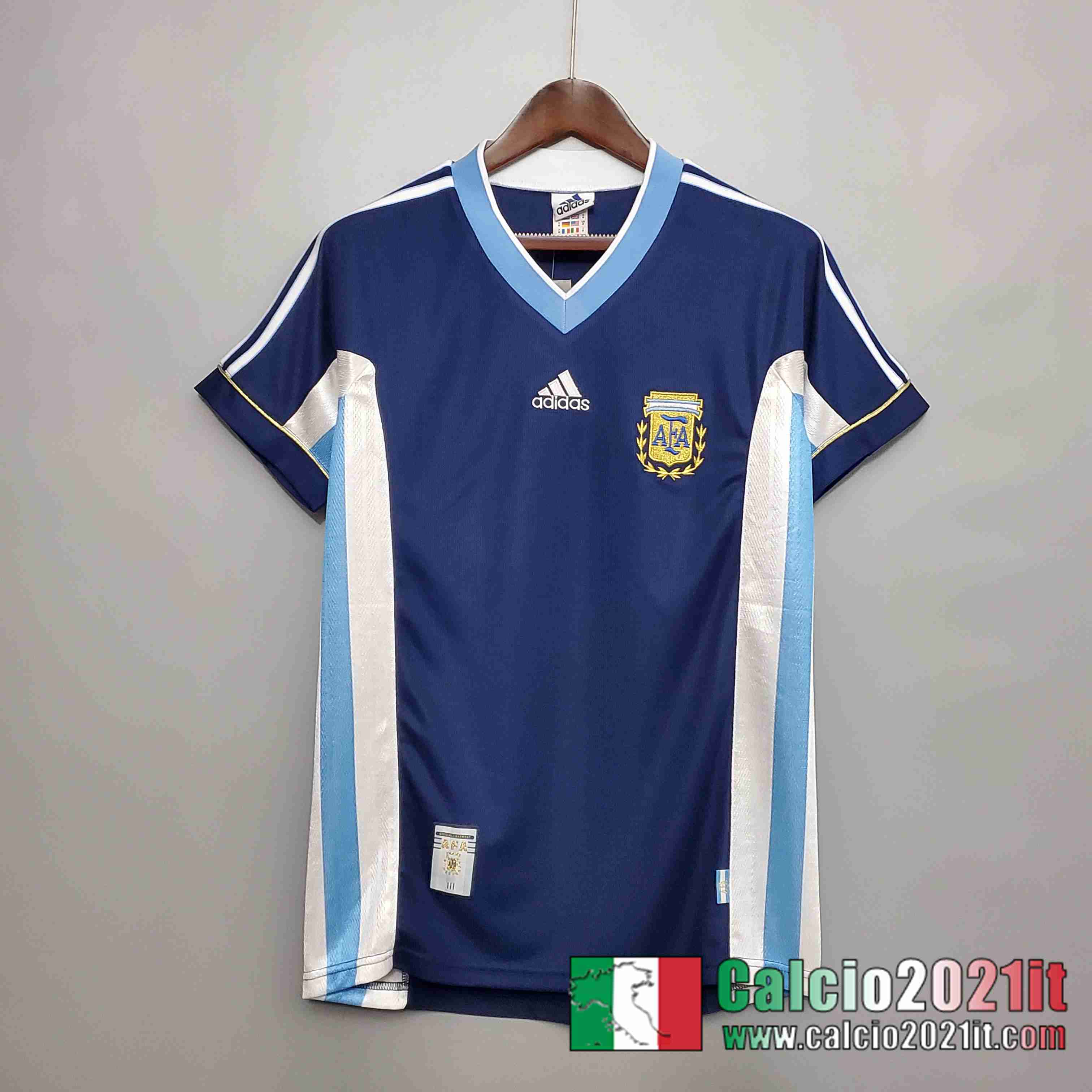 Retro Maglia Calcio Argentina 1998 Seconda