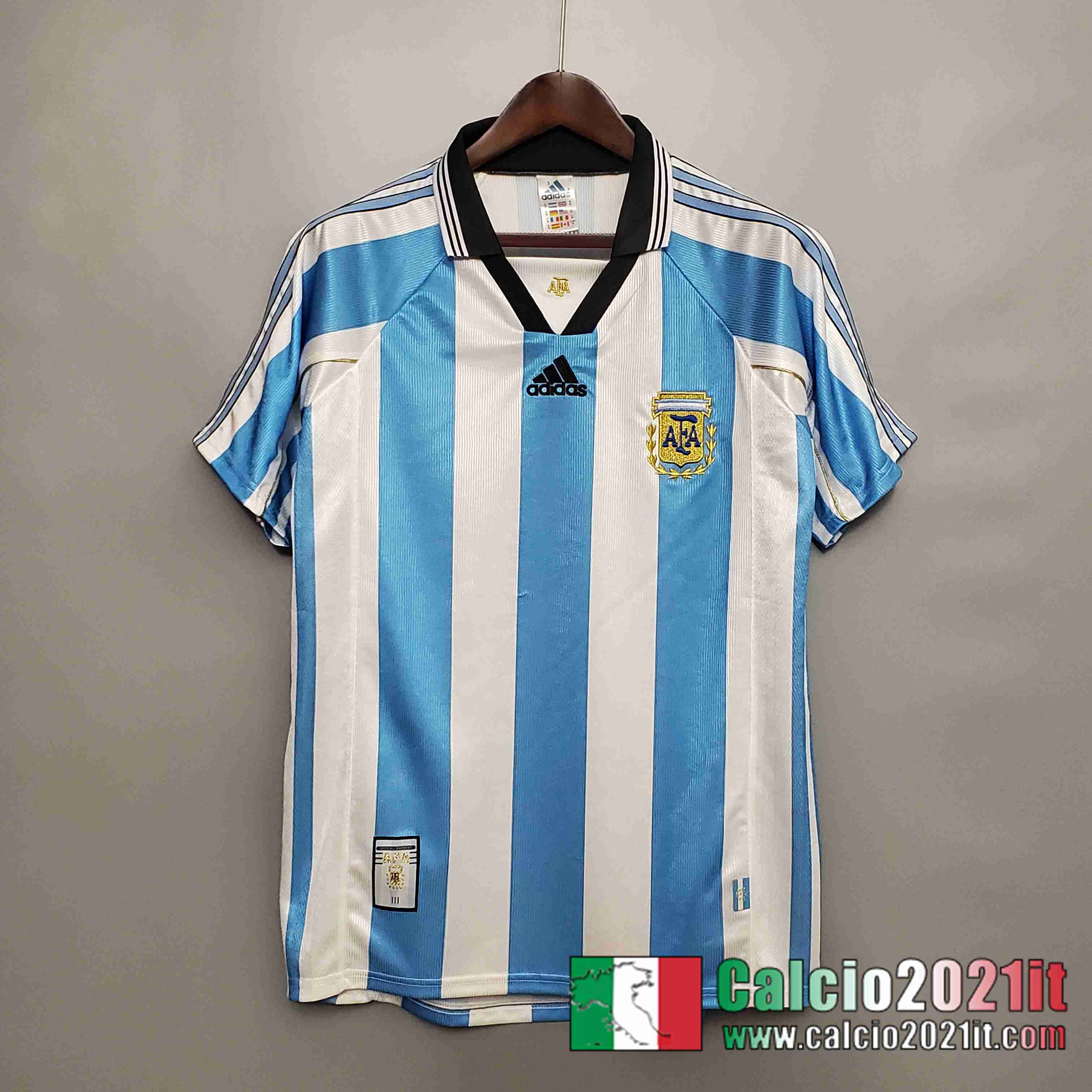 Retro Maglia Calcio Argentina 1998 Prima