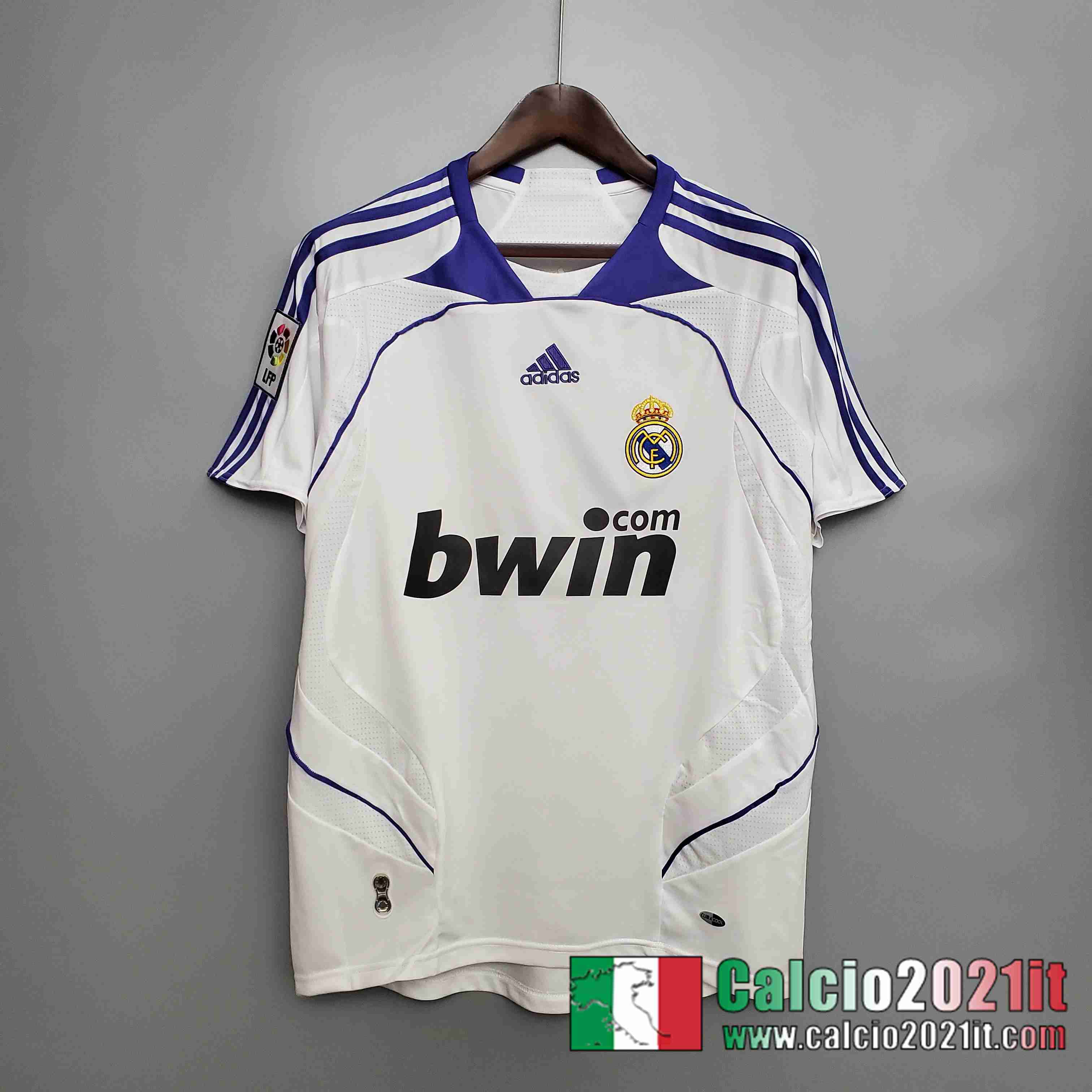 Retro Maglia Calcio Real Madrid 07/08 Prima