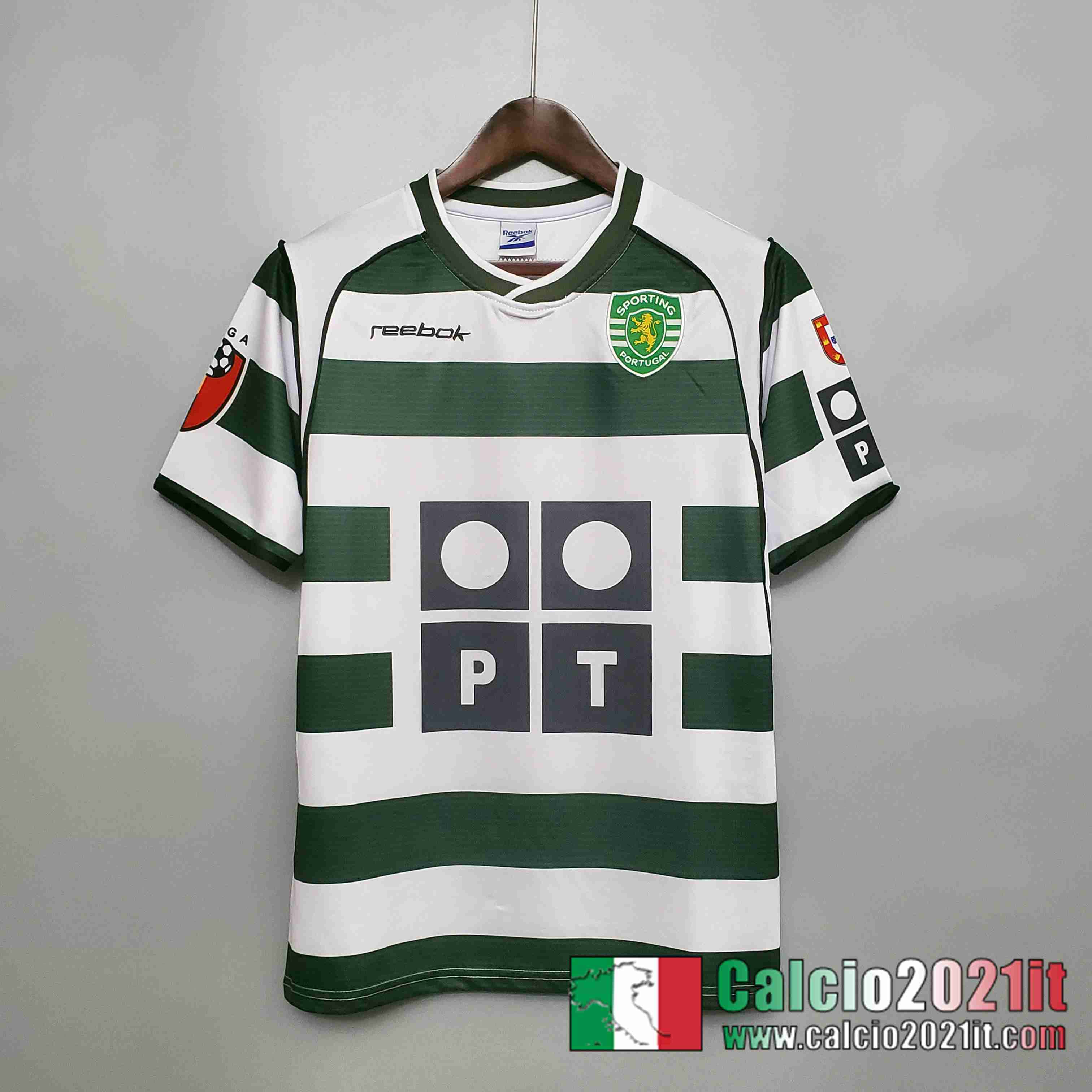 Retro Maglia Calcio Sporting Lisbon 01/03 Prima