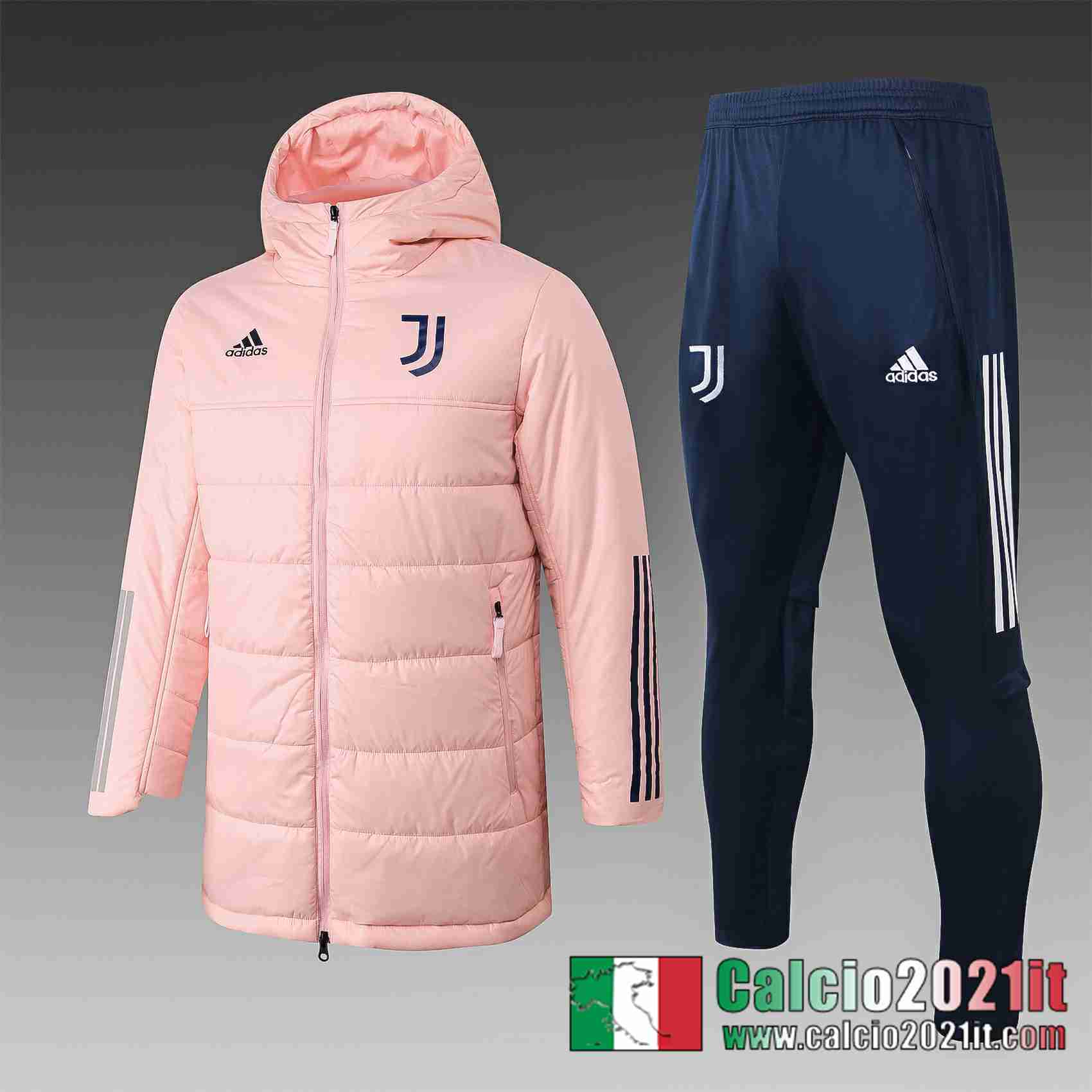 Juventus Piumino Calcio H0011 rosa 2020 2021