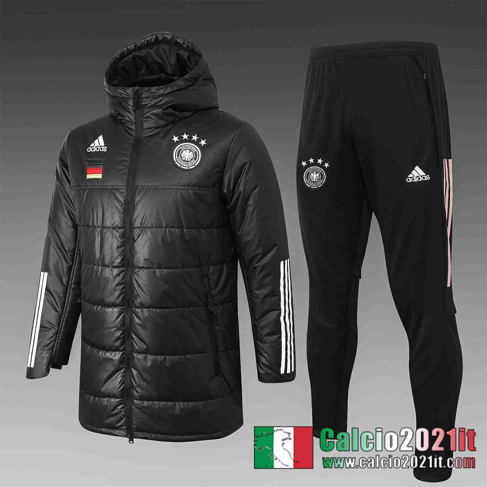 Germania Piumino Calcio H0014 Nero 2020 2021