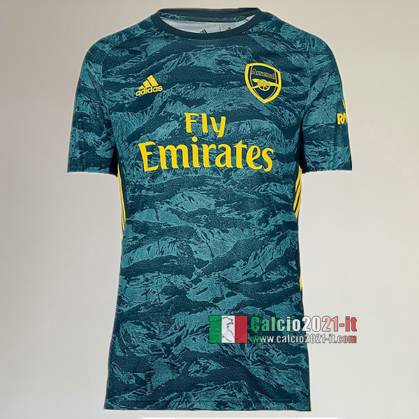 Maglia Calcio Portiere Nuova Del Arsenal Uomo Verde 2019-2020 Personalizzazione