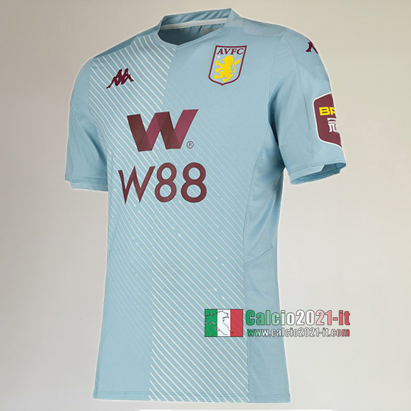 Seconda Maglia Calcio Nuova Del Aston Villa Uomo 2019-2020 Personalizzata