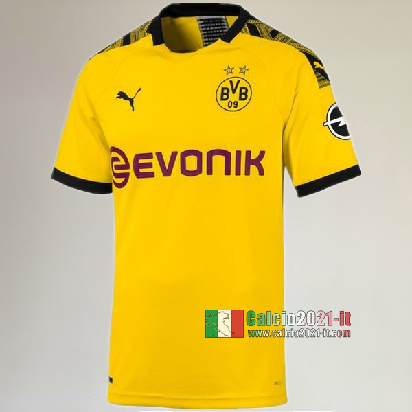 Prima Maglia Calcio Nuova Del Borussia Dortmund Uomo 2019-2020 Personalizzata