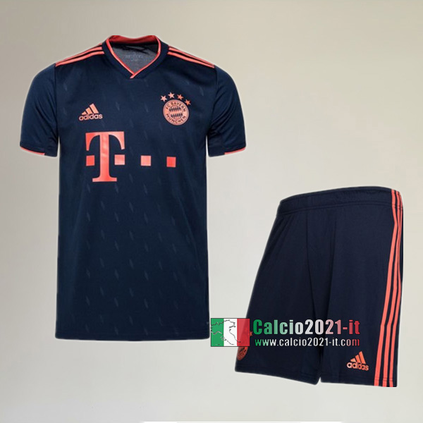 Terza Maglia Nuova Del Bayern Monaco Bambini 2019-2020 Personalizzata