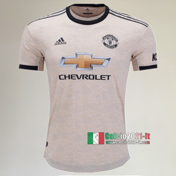 Seconda Maglia Calcio Nuova Del Manchester United Uomo 2019-2020 Personalizzata