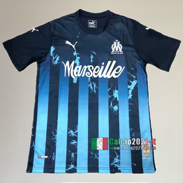 Maglia Calcio Nuova Del Olympique Marsiglia Uomo Edizione Limitata 2019-2020 Personalizzazione