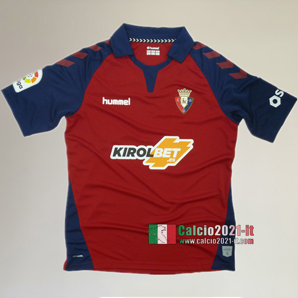 Prima Maglia Calcio Nuove Del Atletico Osasuna Uomo 2019-2020 Personalizzata