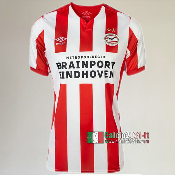 Prima Maglia Calcio Nuova Del Psv Eindhoven Uomo 2019-2020 Personalizzata