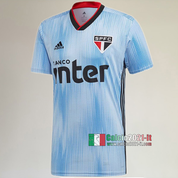 Terza Maglia Calcio Nuova Del Sao Paulo FC Uomo 2019-2020 Personalizzazione