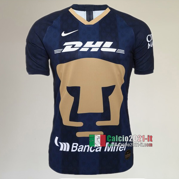 Seconda Maglia Calcio Nuova Del Pumas Unam Uomo 2019-2020 Personalizzata