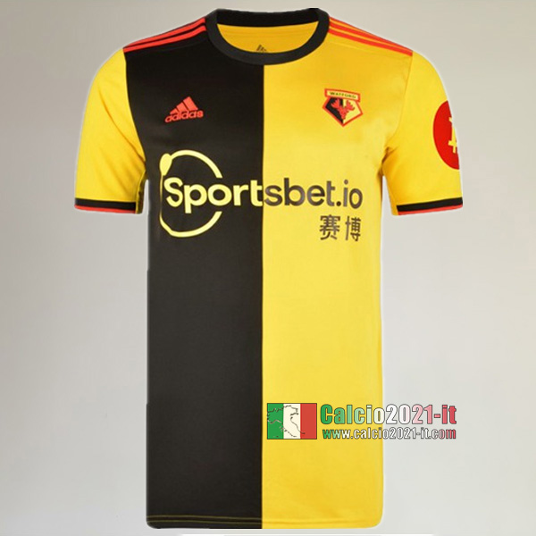 Prima Maglia Calcio Nuova Del Watford Uomo 2019-2020 Personalizzata