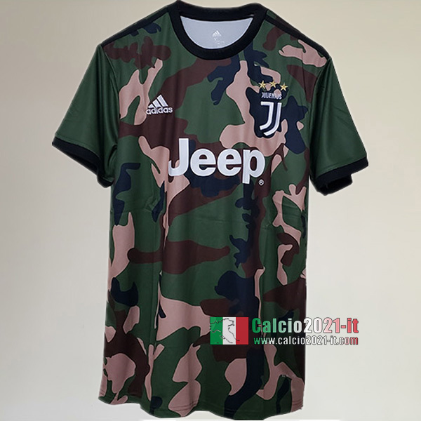 Maglia Calcio Nuova Del Juventus Turin Uomo Camuffamento 2019-2020 Personalizzazione