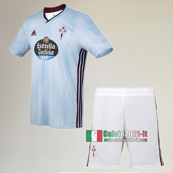 Prima Maglia Nuova Del Celta De Vigo Bambini 2019-2020 Personalizzata