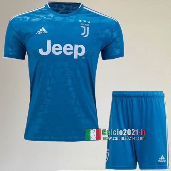 Terza Maglia Nuova Del Juventus Turin Bambini 2019-2020 Personalizzata