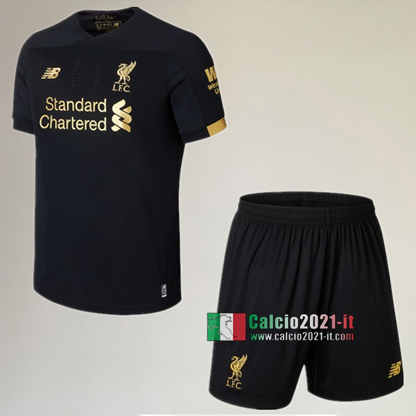 Maglia Portiere Nuove Del FC Liverpool Bambini 2019-2020 Personalizzate