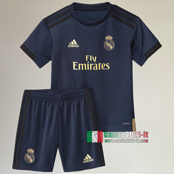 Seconda Maglia Nuove Del Real Madrid Bambini 2019-2020 Personalizzata