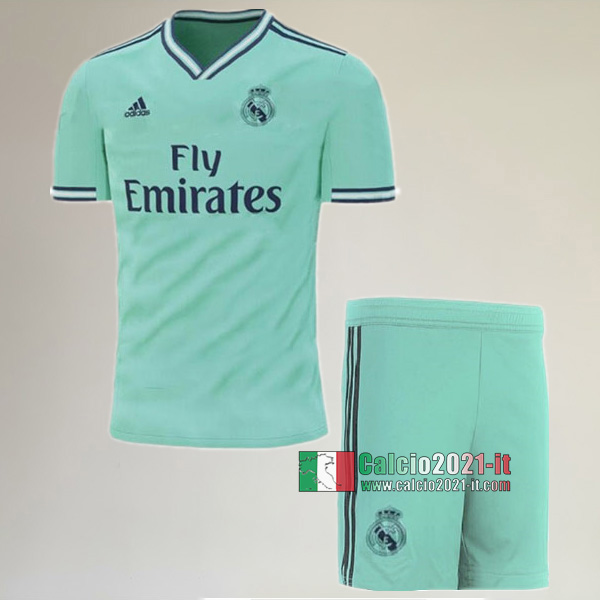 Terza Maglia Nuova Del Real Madrid Bambini 2019-2020 Personalizzata