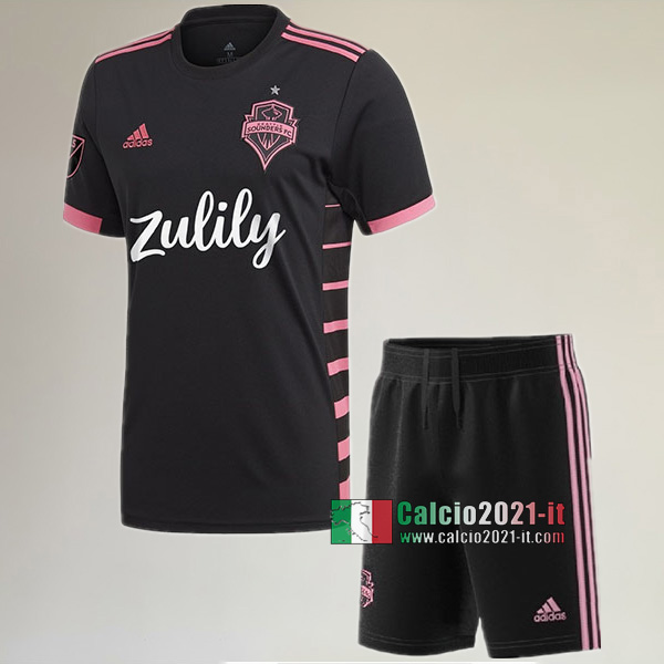 Seconda Maglia Nuova Del Seattle Sounders Bambini 2019-2020 Personalizzazione