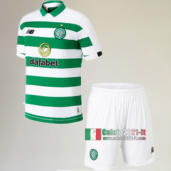 Prima Maglia Nuove Del Celtic FC Bambini 2019-2020 Personalizzate