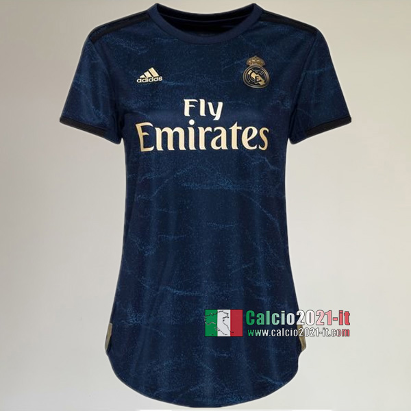 Seconda Maglia Calcio Nuove Del Real Madrid Donna 2019-2020 Personalizzata