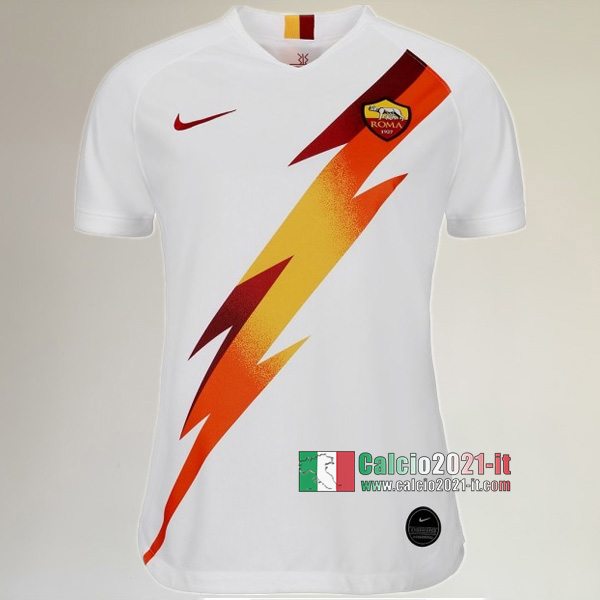 Seconda Maglia Calcio Nuova Del AS Roma Donna 2019-2020 Personalizzata