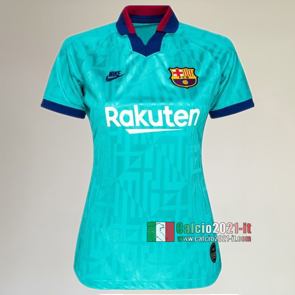 Terza Maglia Calcio Nuove Del FC Barcellona Donna 2019-2020 Personalizzata